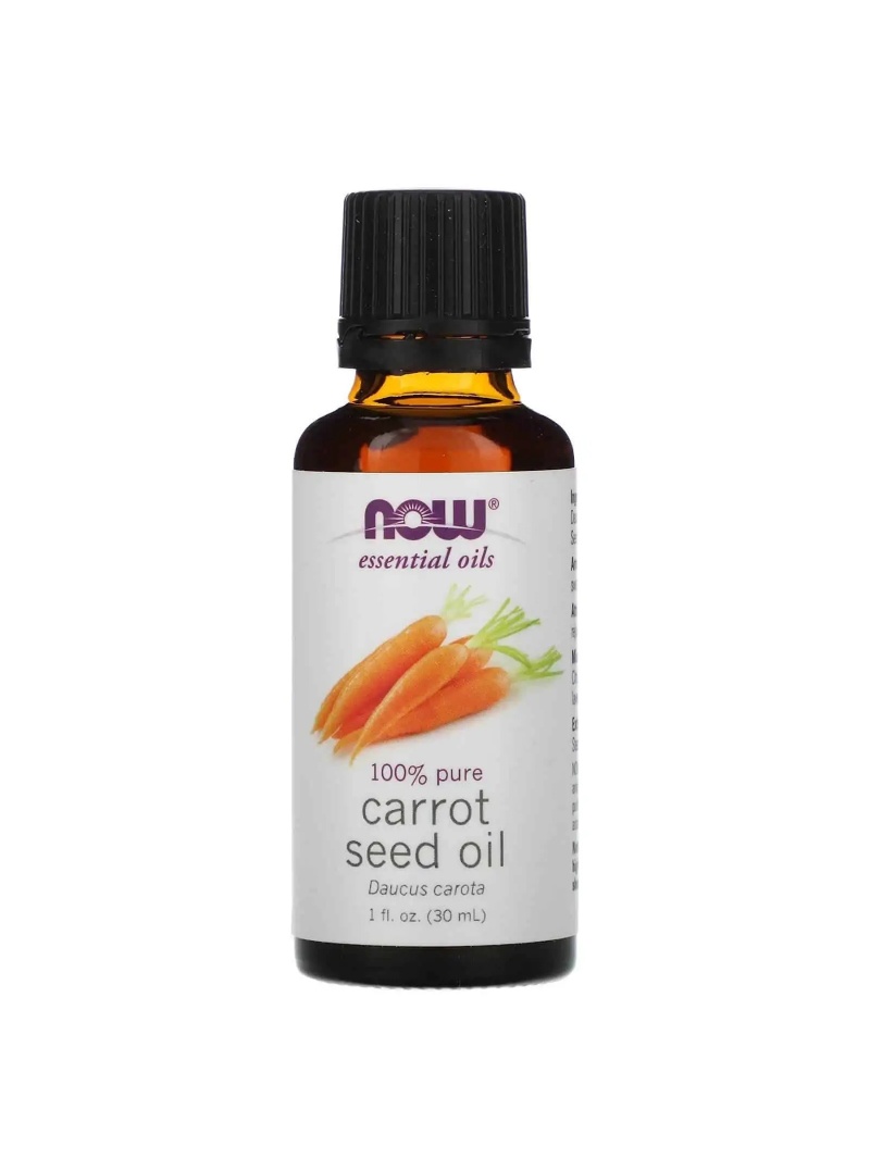 NOW FOODS Esenciálny olej z mrkvových semienok 30 ml
