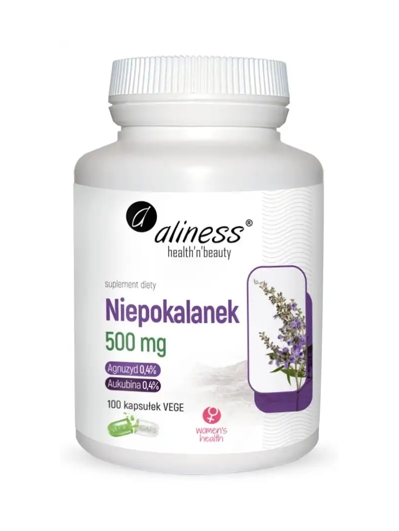 ALINESS Chaste 500 mg (podpora menopauzy a PMS) 100 vegetariánskych kapsúl