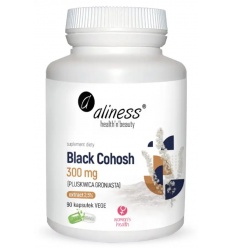 ALINESS Black Cohosh 300 mg (zmierňuje symptómy menopauzy) 90 vegetariánskych kapsúl