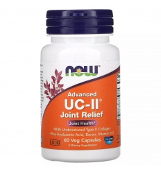 NOW FOODS Advanced UC-II Joint Relief 60 vegetariánskych kapsúl