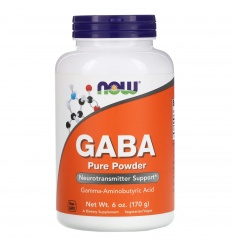 NOW FOODS GABA Pure Powder 170g