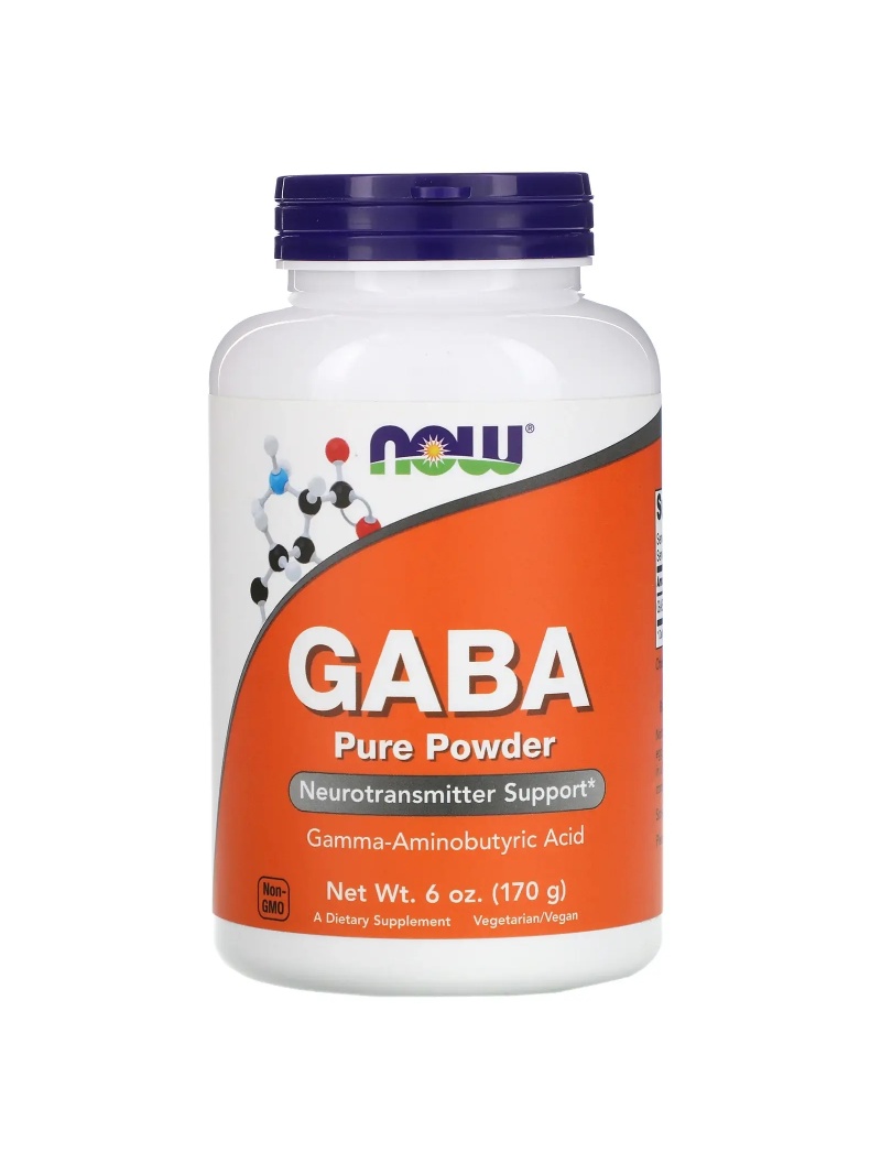 NOW FOODS GABA Pure Powder 170g