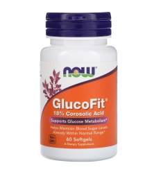 NOW FOODS GlucoFit (podpora metabolizmu glukózy) 60 mäkkých gélov