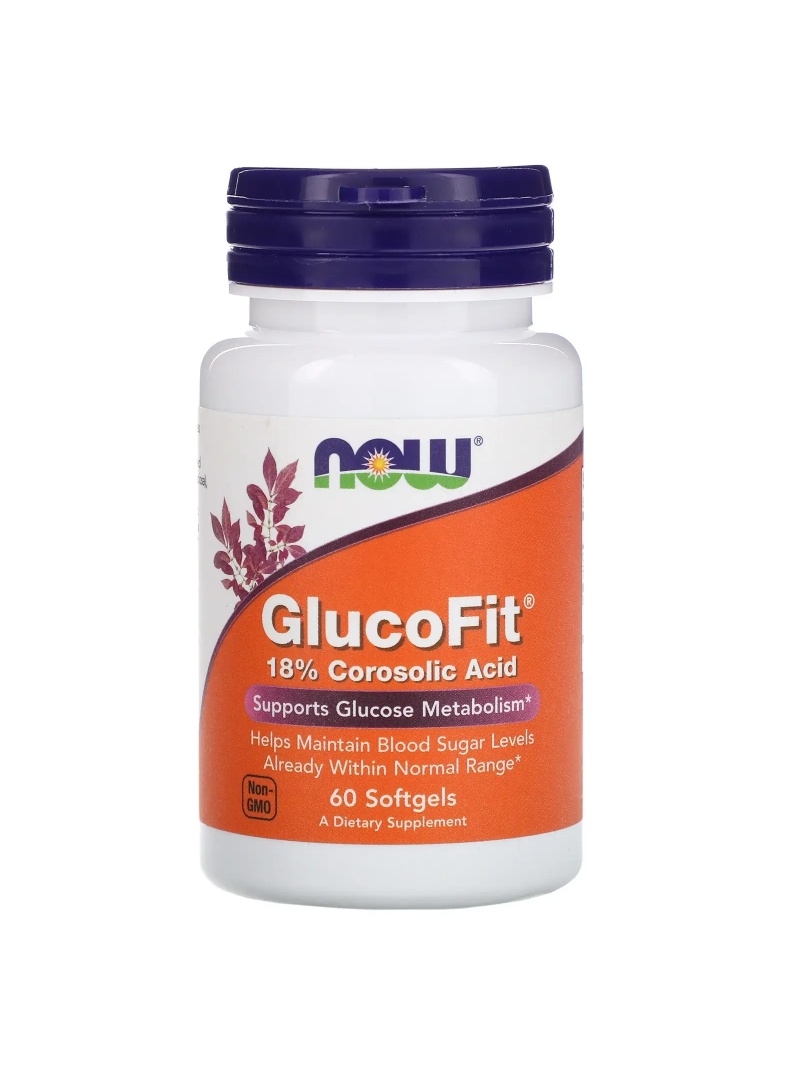 NOW FOODS GlucoFit (podpora metabolizmu glukózy) 60 mäkkých gélov