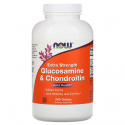 NOW FOODS Glukosamín & chondroitín Extra Strength 240 tabliet