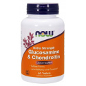 NOW FOODS Glukosamín & chondroitín Extra Strength 60 tabliet