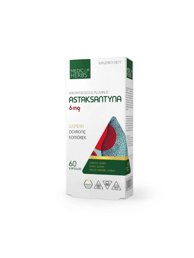 MEDICA HERBS Astaxantín 6 mg 60 kapsúl