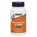 NOW FOODS Glukosamín & MSM (Zdravie kĺbov) 60 vegetariánskych kapsúl