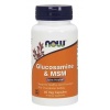 NOW FOODS Glukosamín & MSM (Zdravie kĺbov) 60 vegetariánskych kapsúl