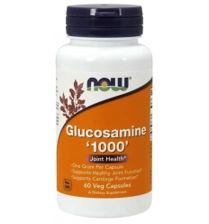 NOW FOODS Glukosamín 1000 (Zdravie kĺbov) 60 vegetariánskych kapsúl