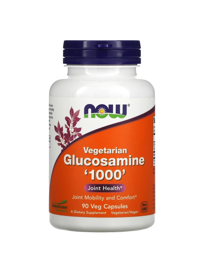 NOW FOODS Vegetariánsky glukosamín  1000  (vegetariánsky glukosamín) 90 vegetariánskych kapsúl