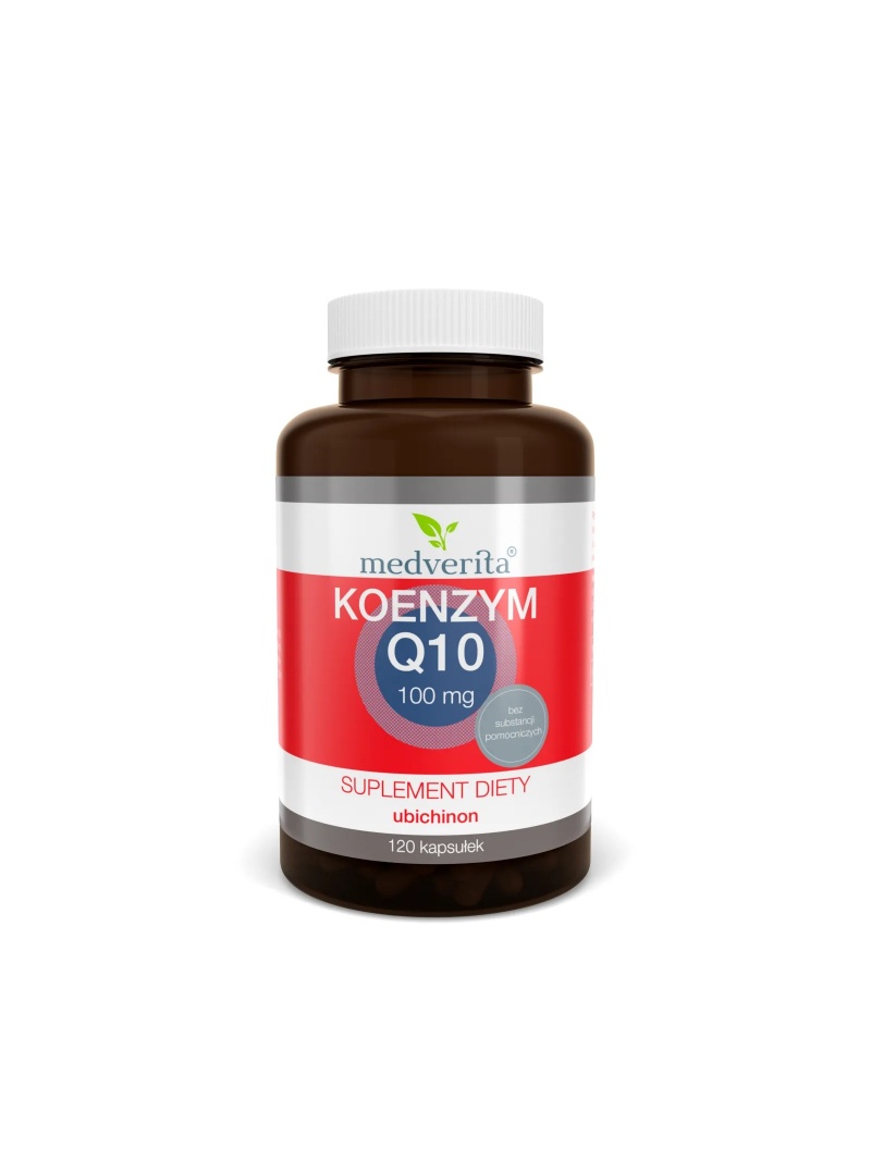 MEDVERITA Koenzým Q10 Ubichinón 100 mg 120 kapsúl