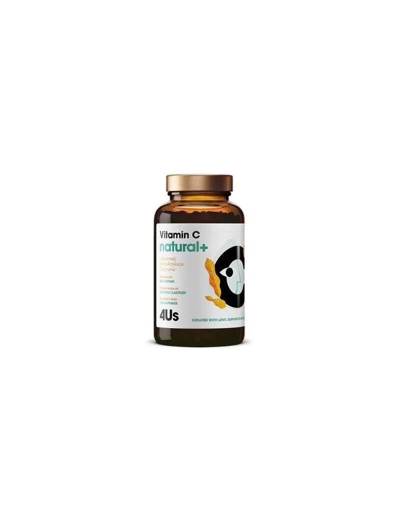 HEALTH LABS Vitamín C natural+ (prírodný vitamín C) 120 kapsúl