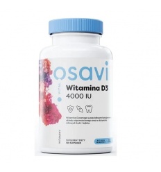 OSAVI Vitamín D3 4000 IU 120 mäkkých kapsulí