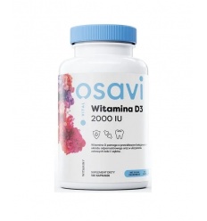 OSAVI Vitamín D3 2000 IU 120 mäkkých kapsulí