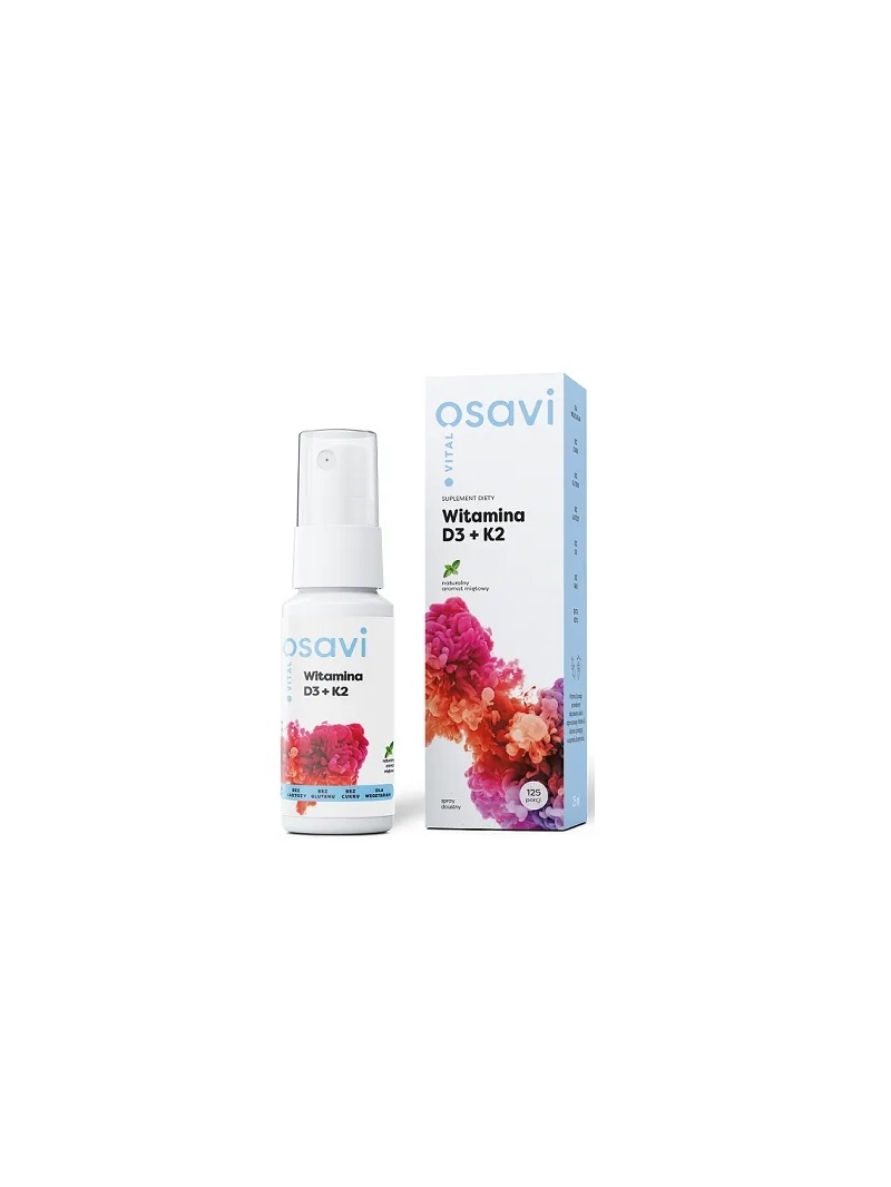 OSAVI Vitamín D3 + K2 sprej 25ml