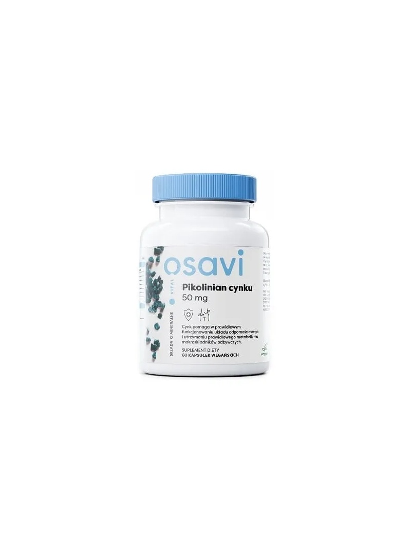 OSAVI zinočnatý pikolinát 50 mg (podpora imunity) 60 vegánskych kapsúl