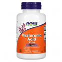 NOW FOODS Kyselina hyalurónová s MSM 50 mg 120 vegetariánskych kapsúl