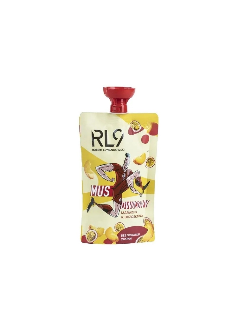 RL9 Ovocná pena Robert Lewandowski Passion Fruit & Peach 100g