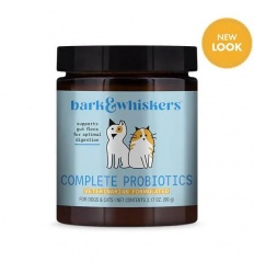 DR. MERCOLA Bark and Whiskers (predtým: Kompletné probiotiká pre mačky a psy - Probiotiká pre psov a mačky) 90g