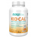 NOW FOODS Kid Cal Orange U Delicious Flavour (podpora vývoja kostí) 100 žuvacích tabliet