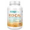 NOW FOODS Kid Cal Orange U Delicious Flavour (podpora vývoja kostí) 100 žuvacích tabliet