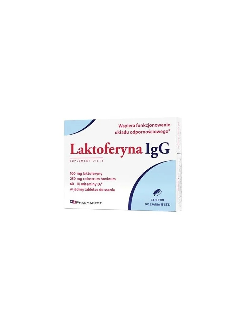 Lactoferrin IgG 15 pastilky