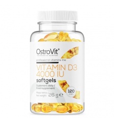 OSTROVIT Vitamín D3 4000IU 120 kapsúl