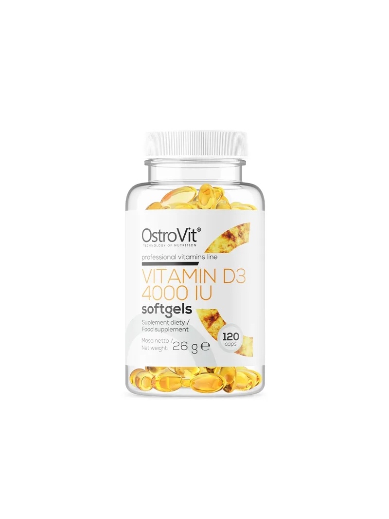OSTROVIT Vitamín D3 4000IU 120 kapsúl