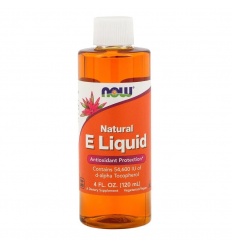 NOW FOODS Vitamín E Tekutý (D-alfa tokoferol) 118 ml