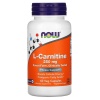 NOW FOODS L-Carnitine 250 mg (L-Carnitine) 60 vegetariánskych kapsúl