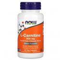 NOW FOODS L-Carnitine 500 mg (L-Carnitine) 60 vegetariánskych kapsúl