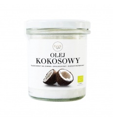 POTRAVINY ANN Anny Lewandowskej za studena lisovaný kokosový olej, nerafinovaný, ekologický 260 ml
