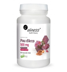 ALINESS Pau d&#39;Arco 500 mg 100 vegetariánskych kapsúl