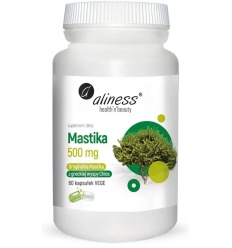 ALINES Mastika Pistacia lentiscus prášková živica 500 mg 60 vegánskych kapsúl