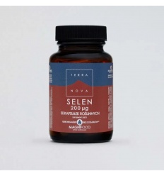 TERRANOVA Selén 200 mcg 50 rastlinných kapsúl