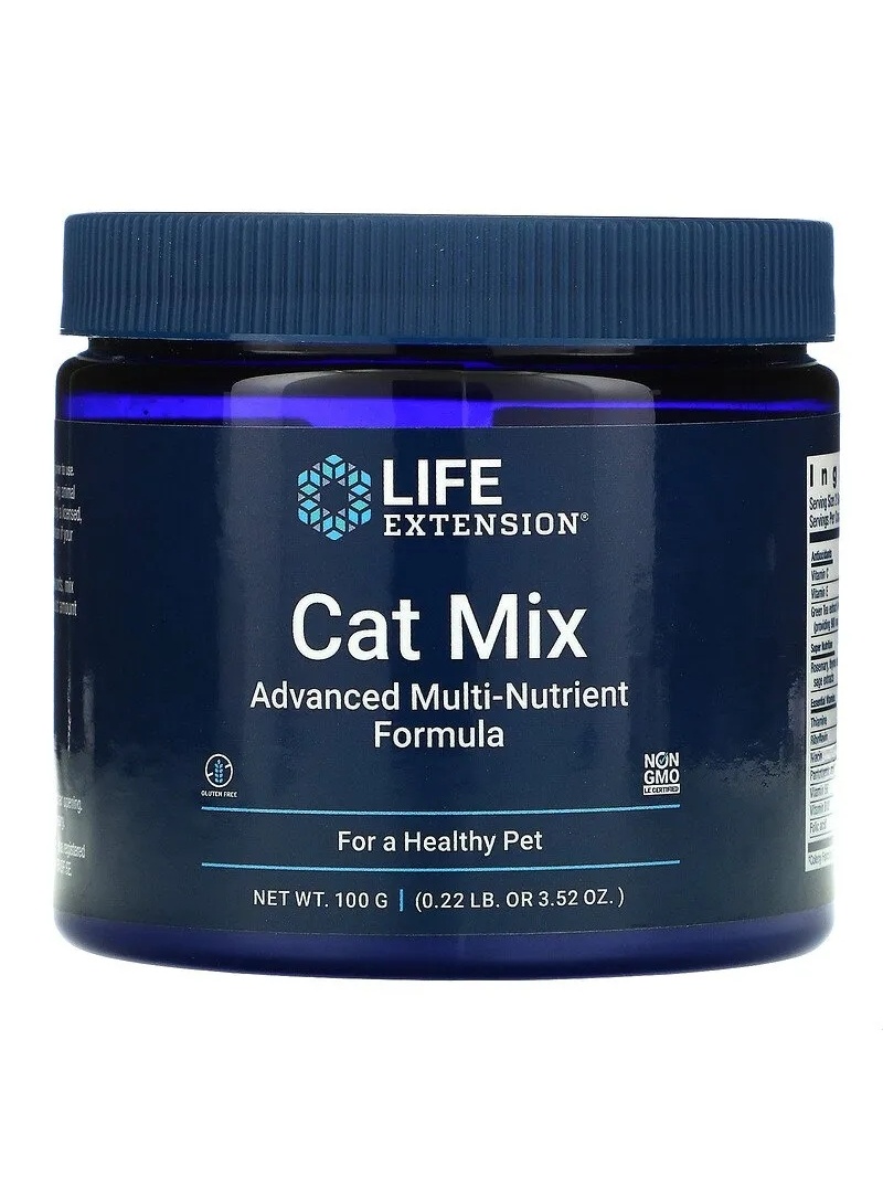LIFE EXTENSION Cat Mix (podpora zdravia mačiek) 100g