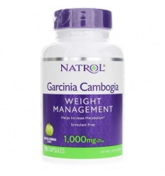 NATROL Garcinia Cambogia (kontrola chuti do jedla) 120 kapsúl