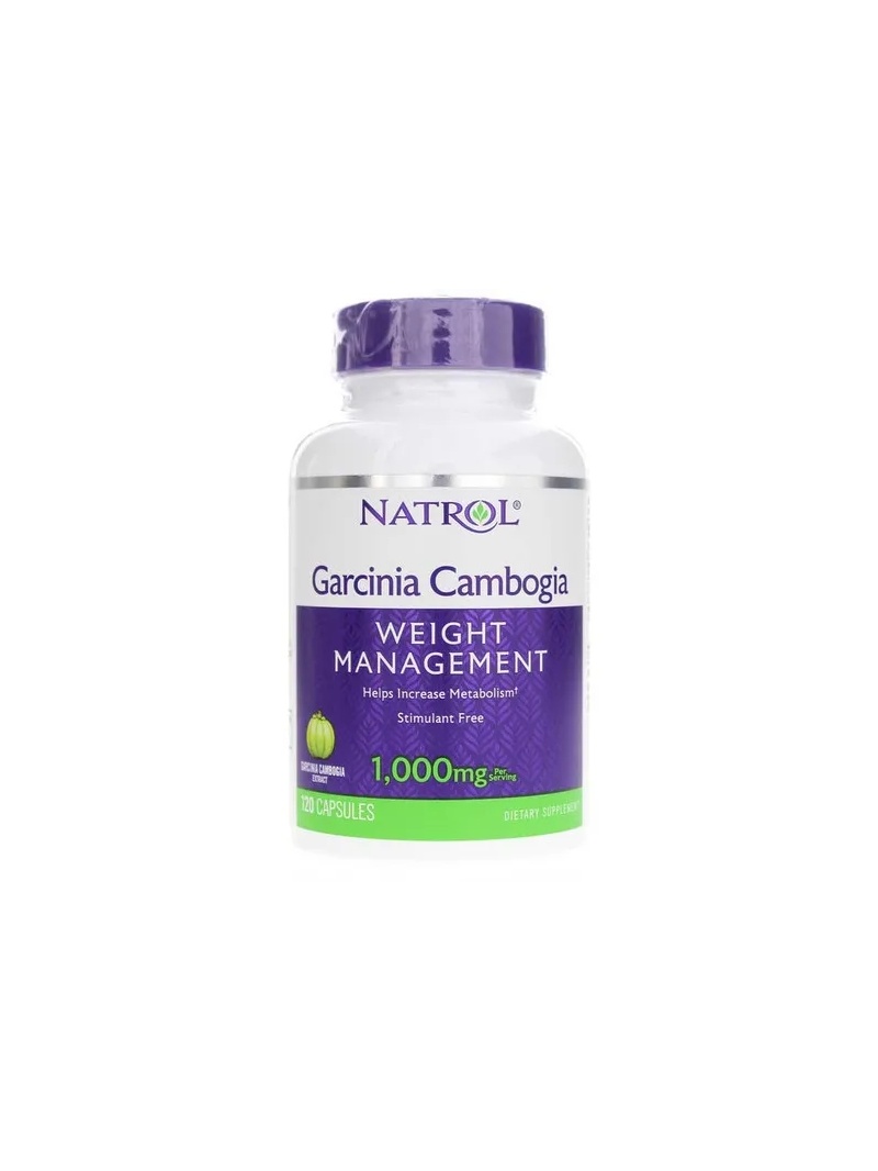 NATROL Garcinia Cambogia (kontrola chuti do jedla) 120 kapsúl