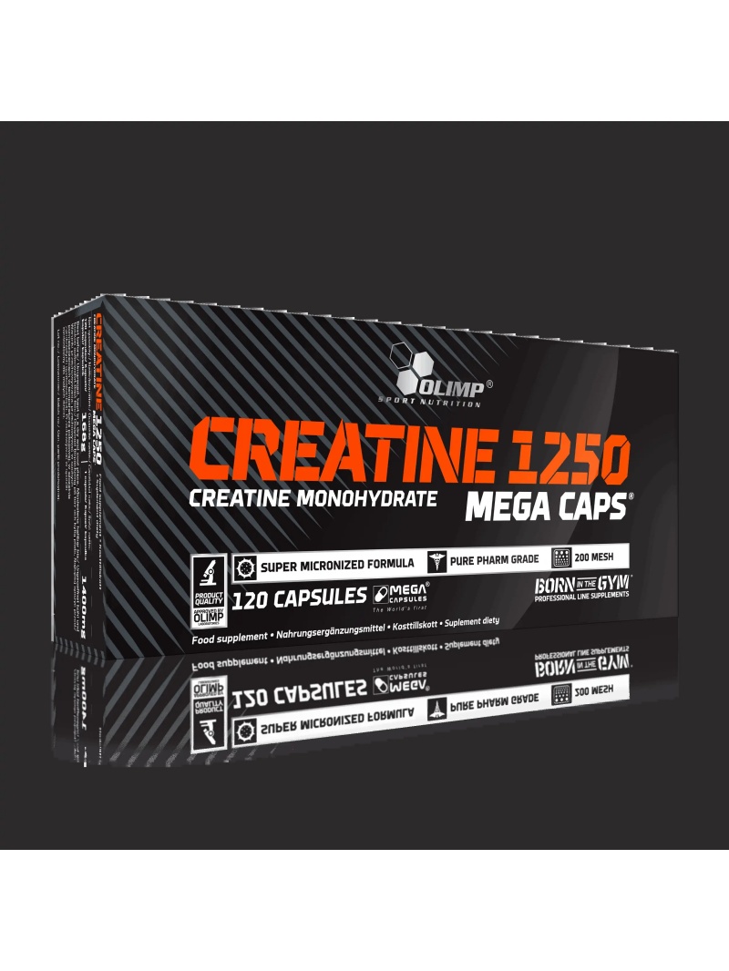 OLIMP CREATINE 1250 MEGA CAPS (KREATINE MONOHYDRATE) 120 kapsúl