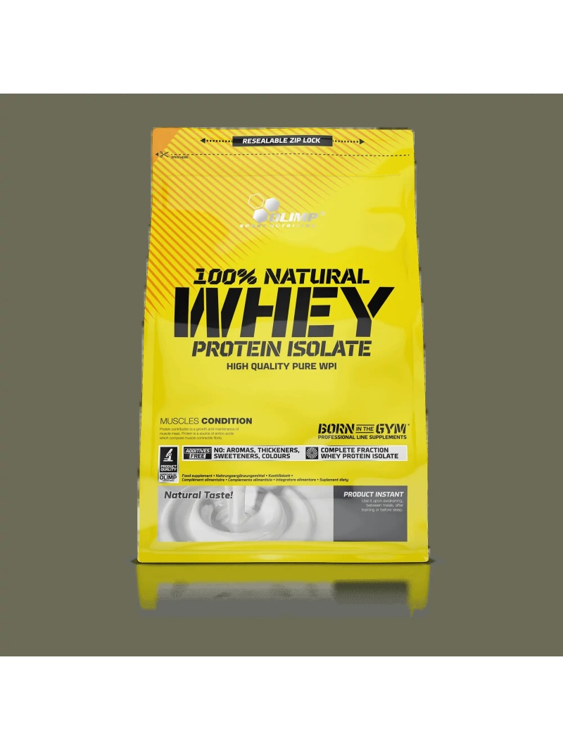 OLIMP 100% PRÍRODNÝ WHEY PROTEIN IZOLÁT 600g