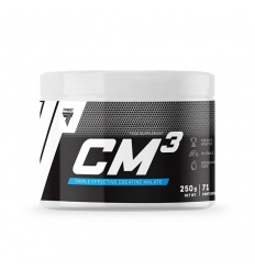 TREC CM3 Tri Creatine Malate Powder 250g Ružový grapefruit