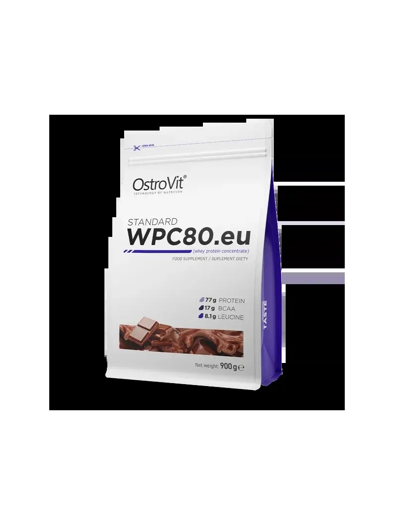 OSTROVIT WPC80.eu (srvatkový proteínový koncentrát) čokoláda 900g