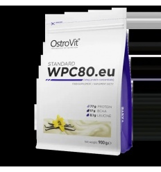 OSTROVIT WPC80.eu (srvatkový proteínový koncentrát) 900g vanilka