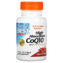 Doctor’s Best vysokoabsorpčný koenzým Q10 s bioperínom, 100 mg – 120 vegetariánskych kapsúl