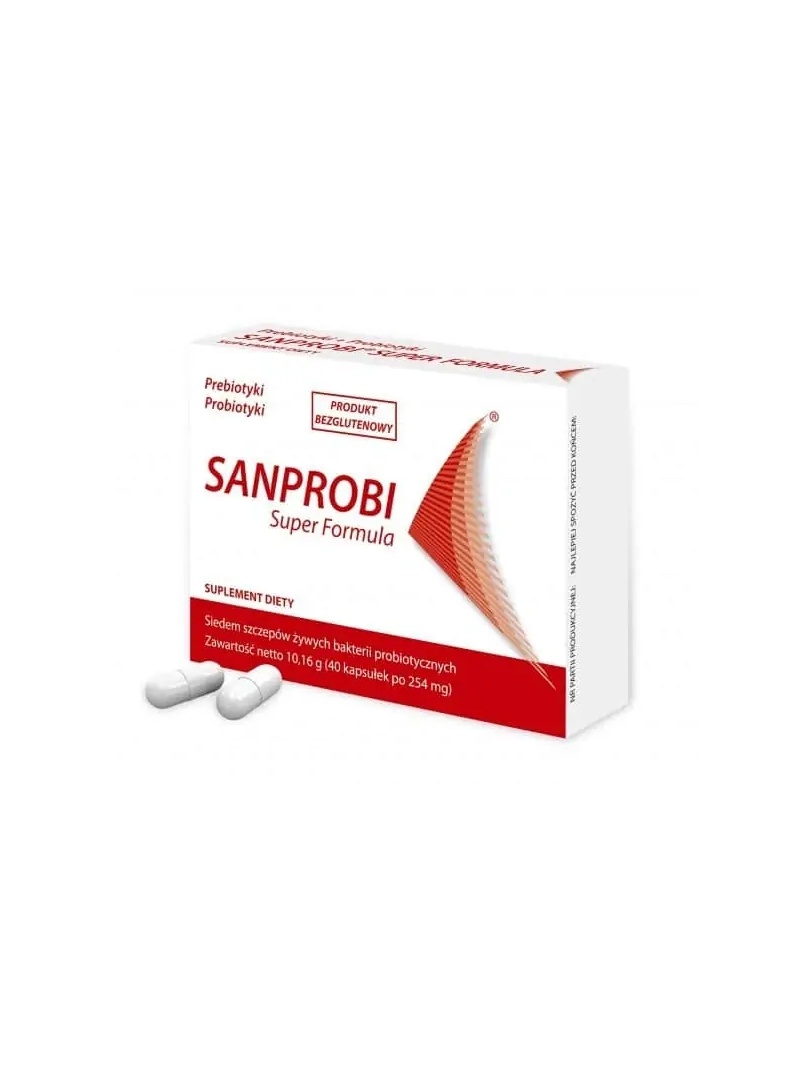 SANPROBI Super Formula (probiotikum, prebiotikum) 40 kapsúl