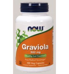 NOW FOODS Graviola 500 mg – 100 vegánskych kapsúl