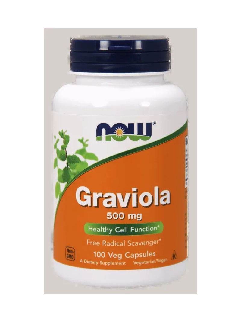 NOW FOODS Graviola 500 mg – 100 vegánskych kapsúl