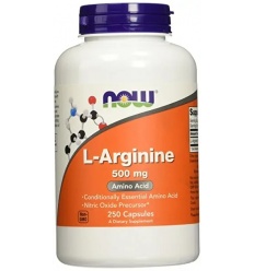 NOW FOODS L-arginín 500 mg - 250 kapsúl