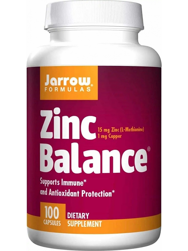 JARROW FORMULAS Zinc Balance (Zinc) - 100 kapsúl